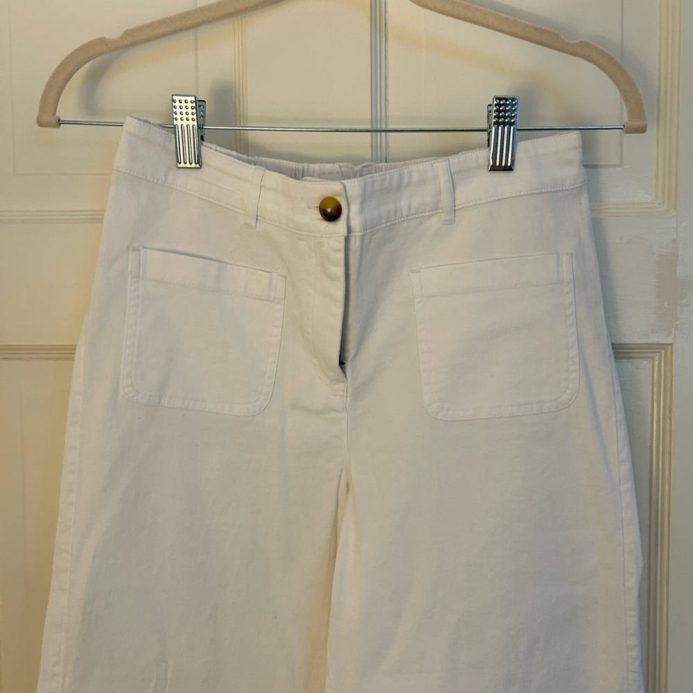 Vineyard Vines white sailor chino pants, size 14